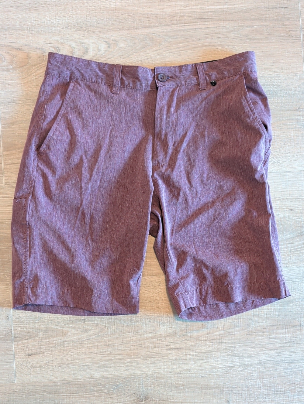 Maroon Golf Shorts
